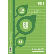 RICAMBI RAMBLOC DIDATTICO 100GR RIG. B A4 90524383