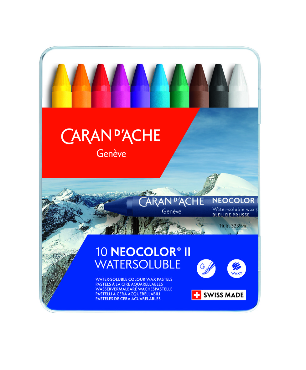 PASTELLI NEOCOLOR CARAN D'ACHE 10PZ 7500310