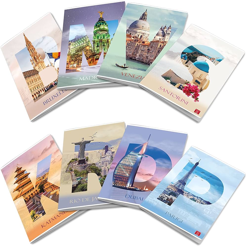 MAXI QUADERNO RIG. 1R DREAM CITIES 42 FG. 02330141R