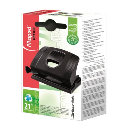 MAPED PERFORATORE ESSENTIALS GREEN 20/25 FG 452511