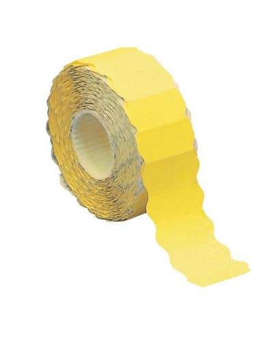 ETICHETTE PREZZATRICE 26X12 GIALLO FLUO X350PMC2612GI