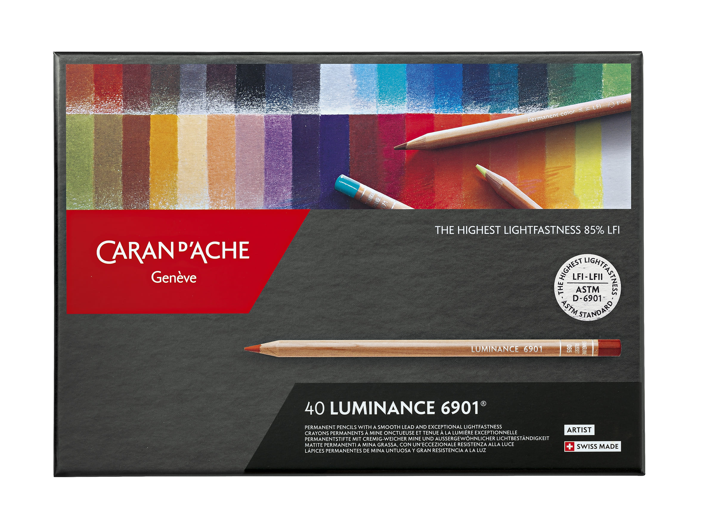 PASTELLI LUMINANCE 6901 CARAN D'ACHE 40PZ 6901740