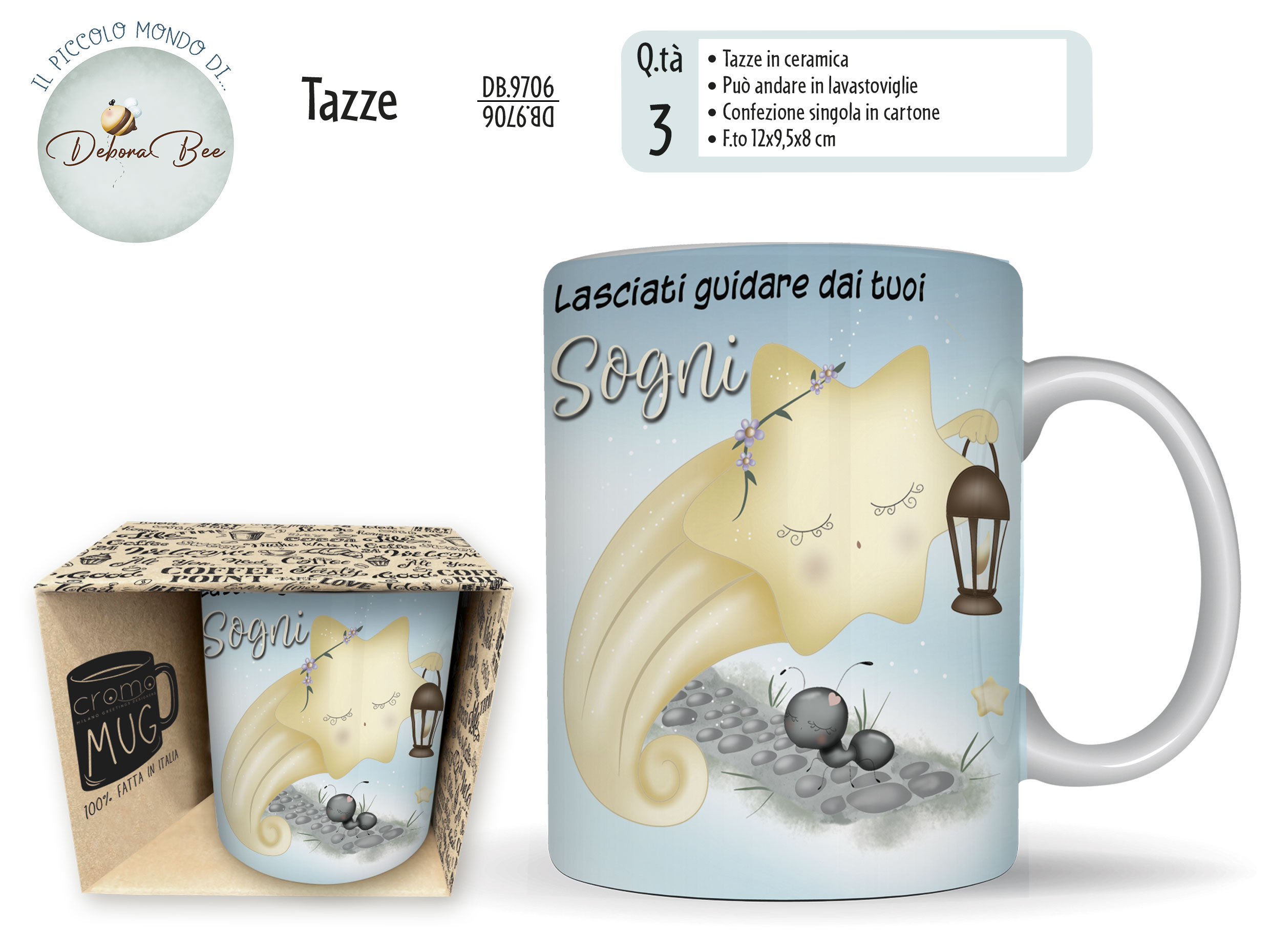 CHIUDIPACCO NATALE BLISTER 8PZ NT.3057