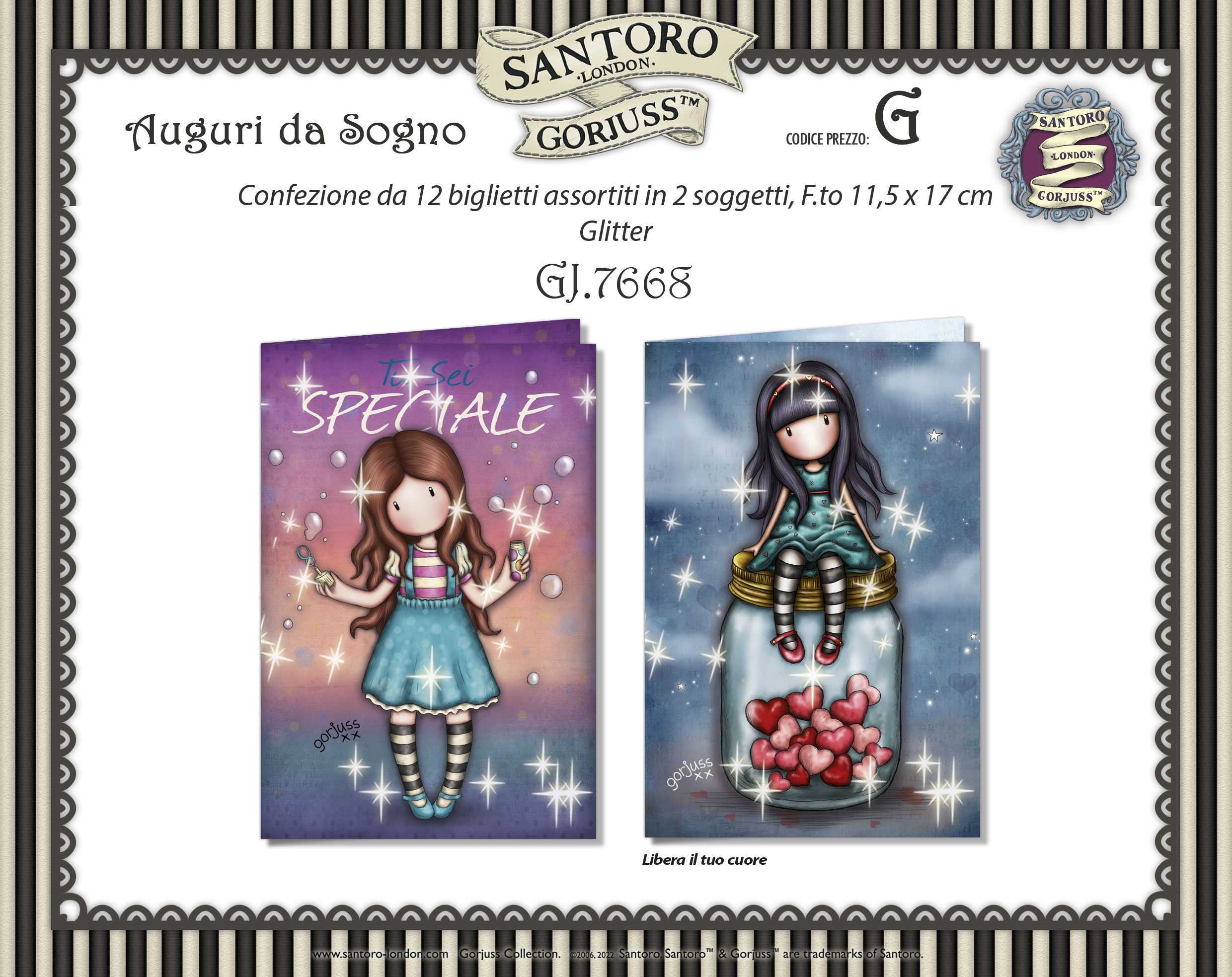 SHOPPER NATALE ASSORTITE MISURA "XL" NT