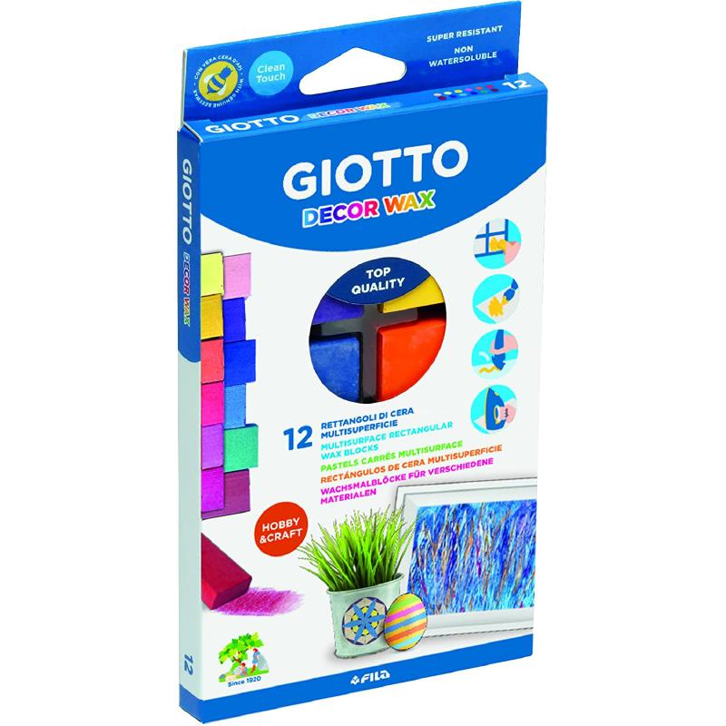 GIOTTO DECOR WAX 12PZ 442000