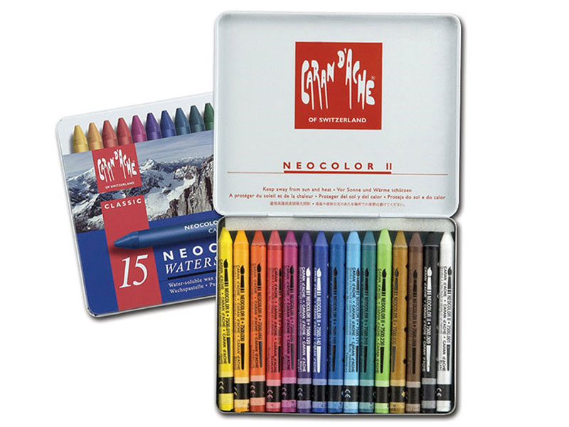 PASTELLI NEOCOLOR CARAN D'ACHE 15PZ 7500315
