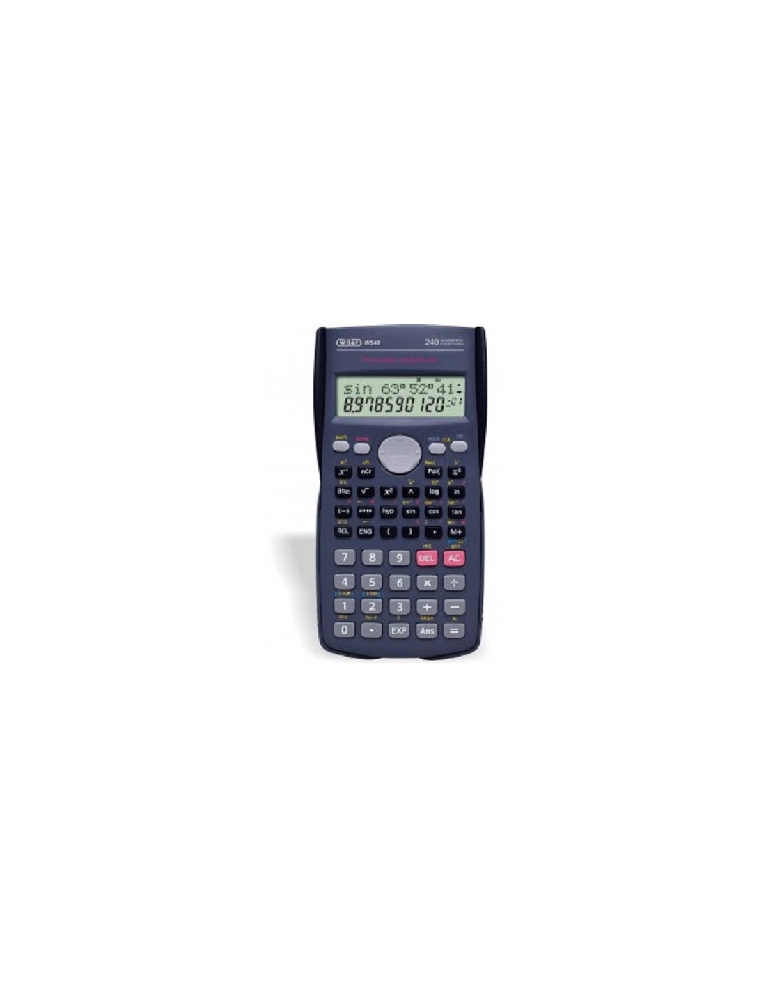 CALCOLATRICE SCIENTIFICA 2 LINEE 240 FUNZIONI W540