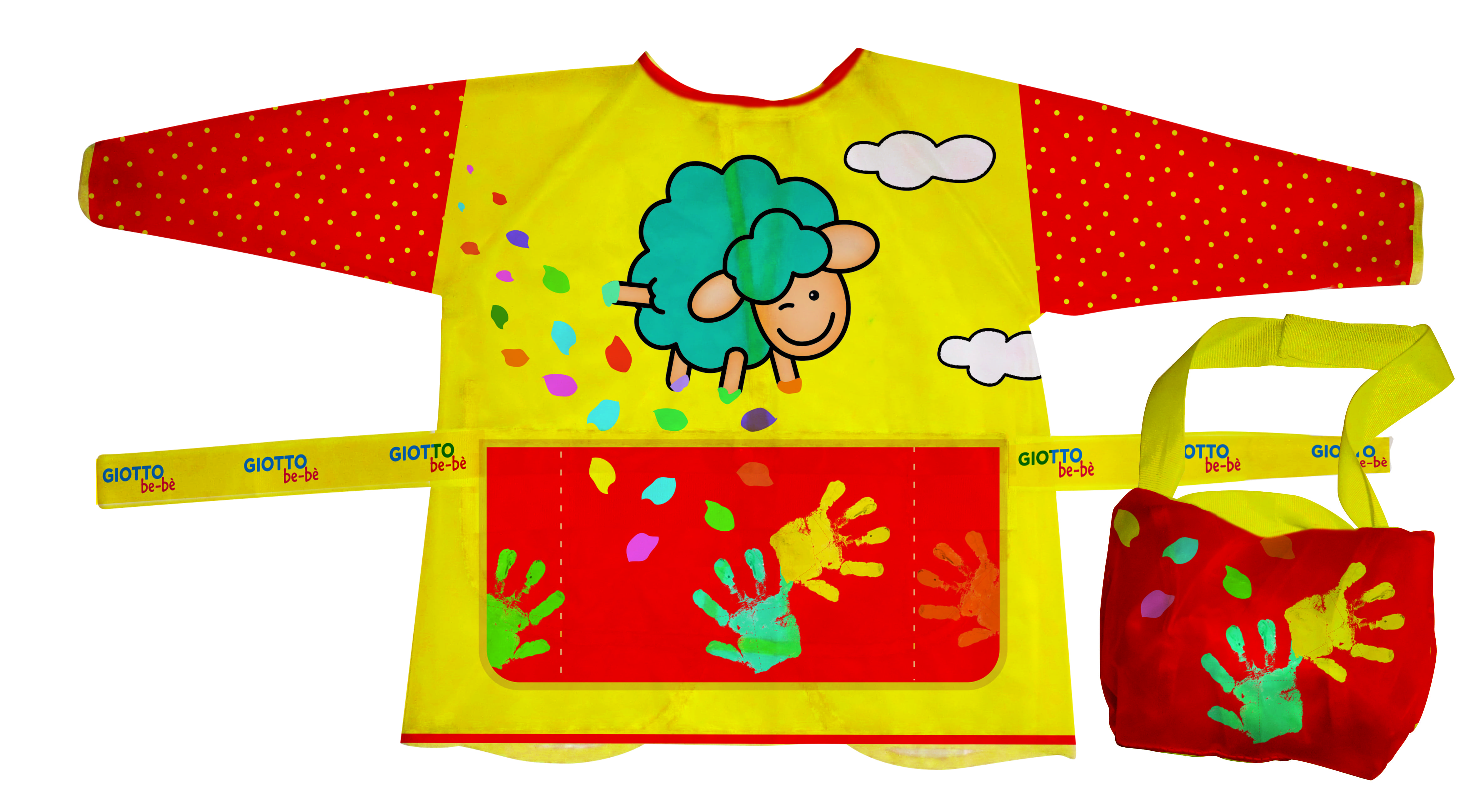 GREMBIULINO GIOTTO CON MANICHE 2-5 F475100