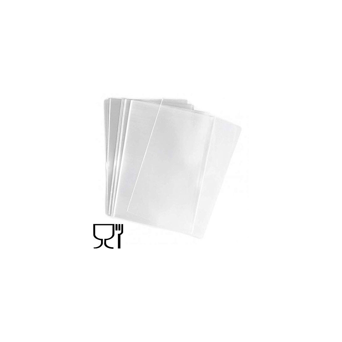 SACCHETTO BUSTE CRISTAL 20X35 100PZ BP200350
