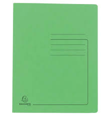 CARTELLETTE CON PRESSINO 355GR VERDE TIGLIO 39985E