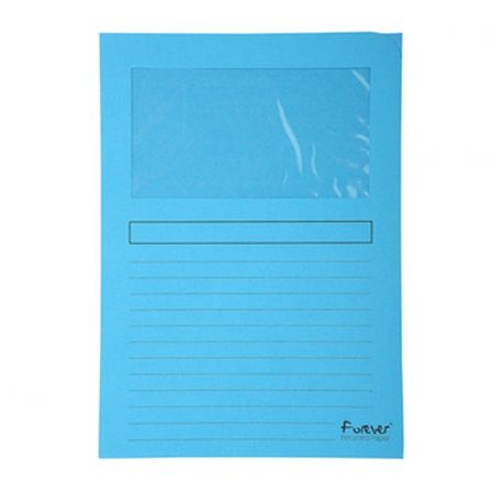 CARTELLETTE A FINESTRA 120GR AZZURRO 50252E