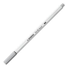 PENNARELLO STABILO PEN 68 BRUSH GRIGIO FREDDO MEDIO 568/95