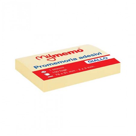 MY MEMO 76X51 GIALLO 12PZ 30NIK013/MY