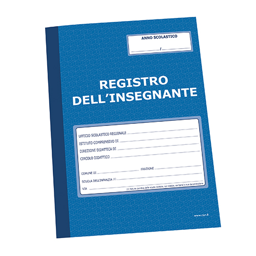 REGISTRO DELL INSEGNANTE BLU 12510