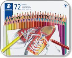 MATITA COLORATE ESAGONALE IN METALLO 72PZ 175 M72
