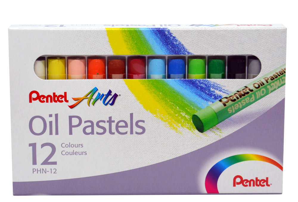PASTELLI AD OLIO PENTEL 12PZ PHN-12U