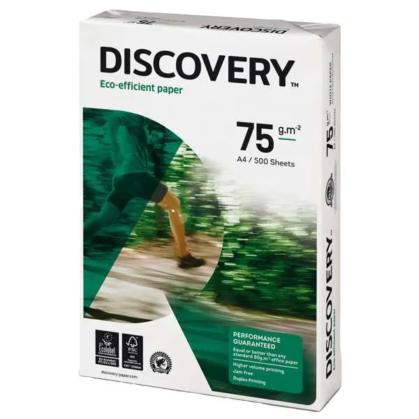 RISMA CARTA FOTOCOPIE A3 DISCOVERY 75 DISCO75120A3