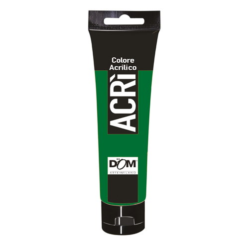 TUBO COLORE ACRILICO 100ML VERDE PERMANENTE 11535/538