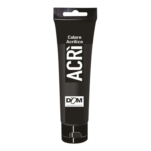TUBO COLORE ACRILICO 100ML NERO DI MARTE 11535/791