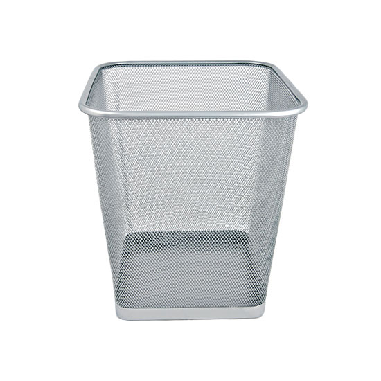CESTINO RETE QUADRATO 28X25 SILVER 16NIK002
