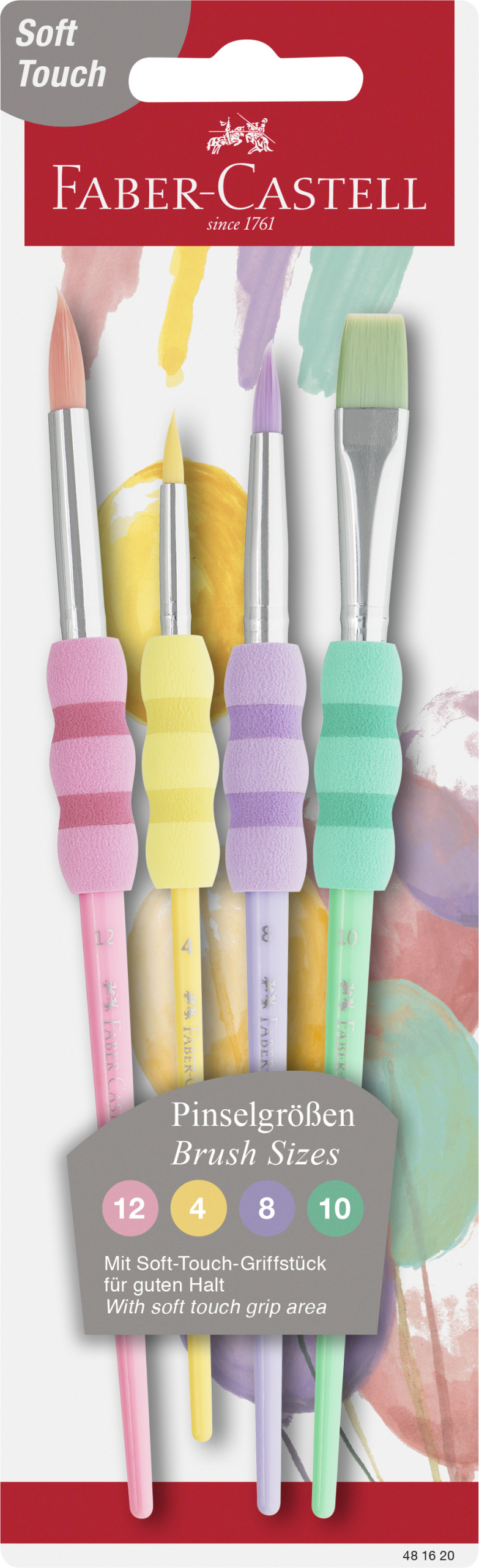 PENNELLI SOFT SET 4PZ 481620