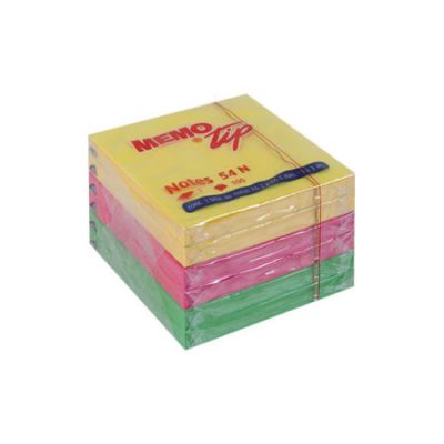 MY MEMO 76X76 GIALLO NEON 6PZ 30NIK001/MYNEON