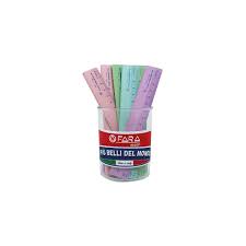 BARATTOLO 20PZ 15CM ALLUMINIO PASTELLO TAB/15MP