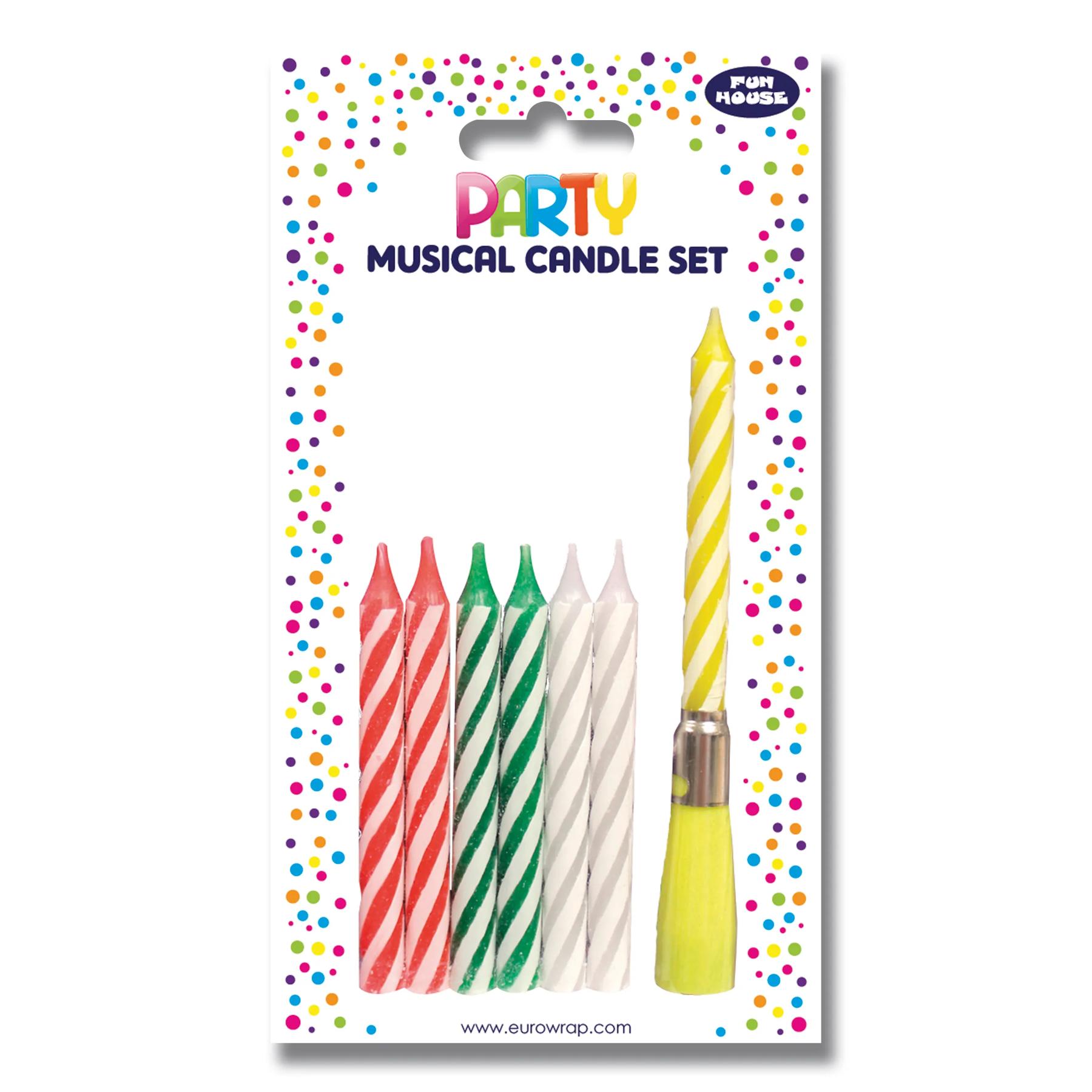 SET CANDELINE MUSICALI 12651-MC