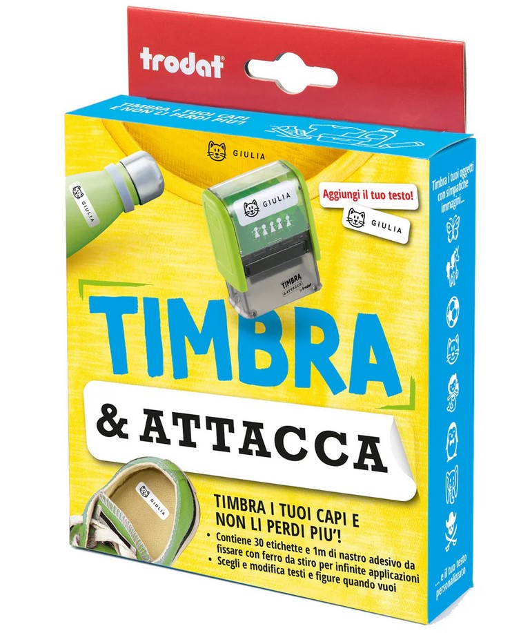 TIMBRA E ATTACCA TESSUTO TRODAT 81328