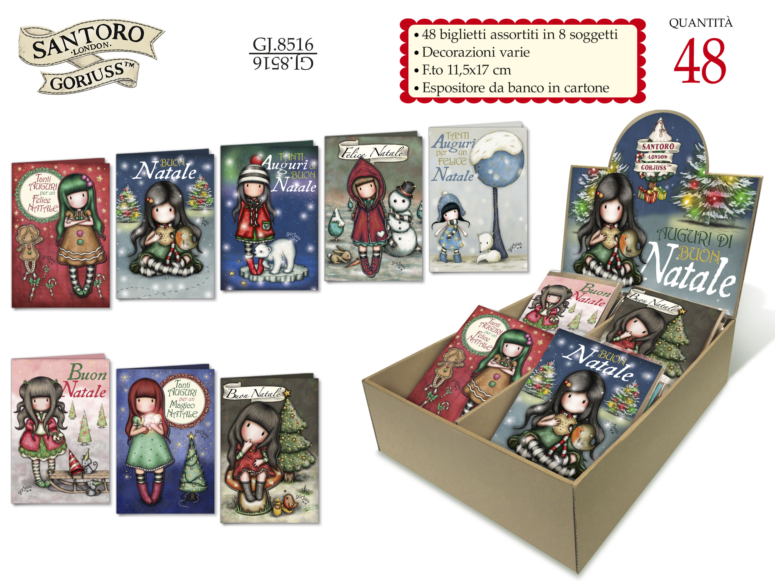 BIGLIETTI NATALE NT.7945