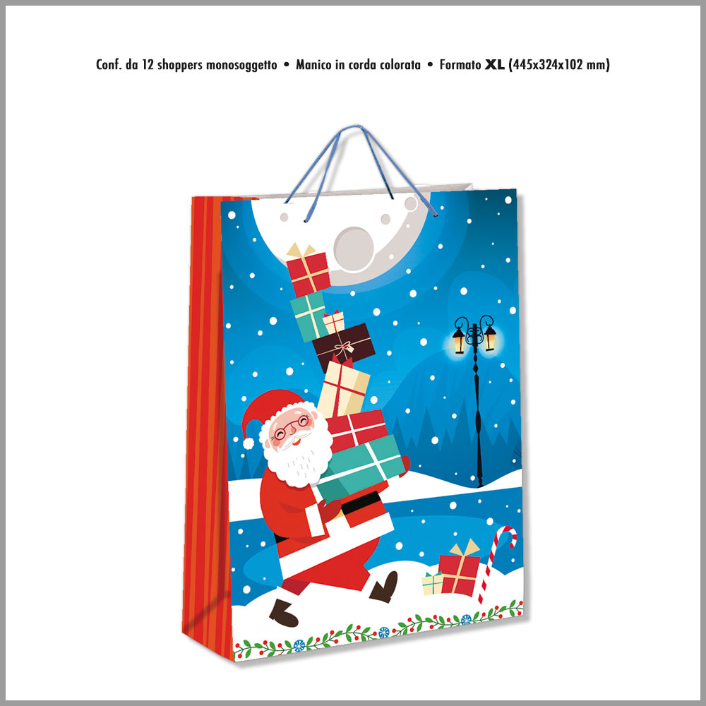 BLISTER 12 CHIUDIPACCO NATALE CLASSICO NT.90107