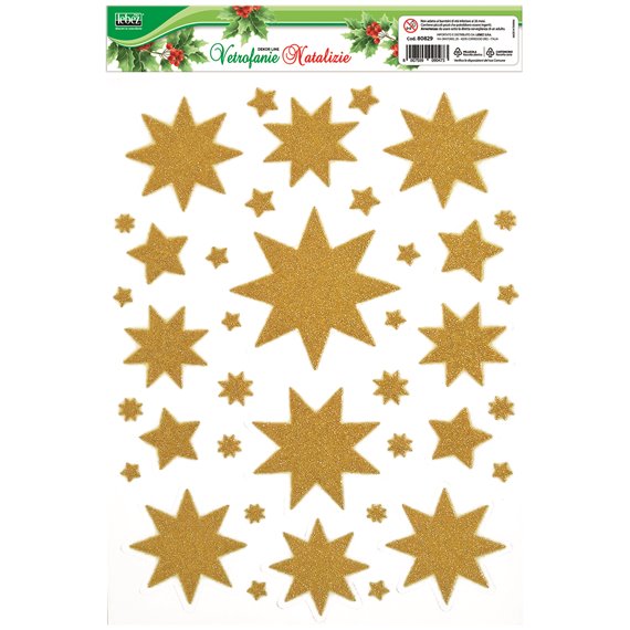 VETROFANIE NATALE ASS 81712