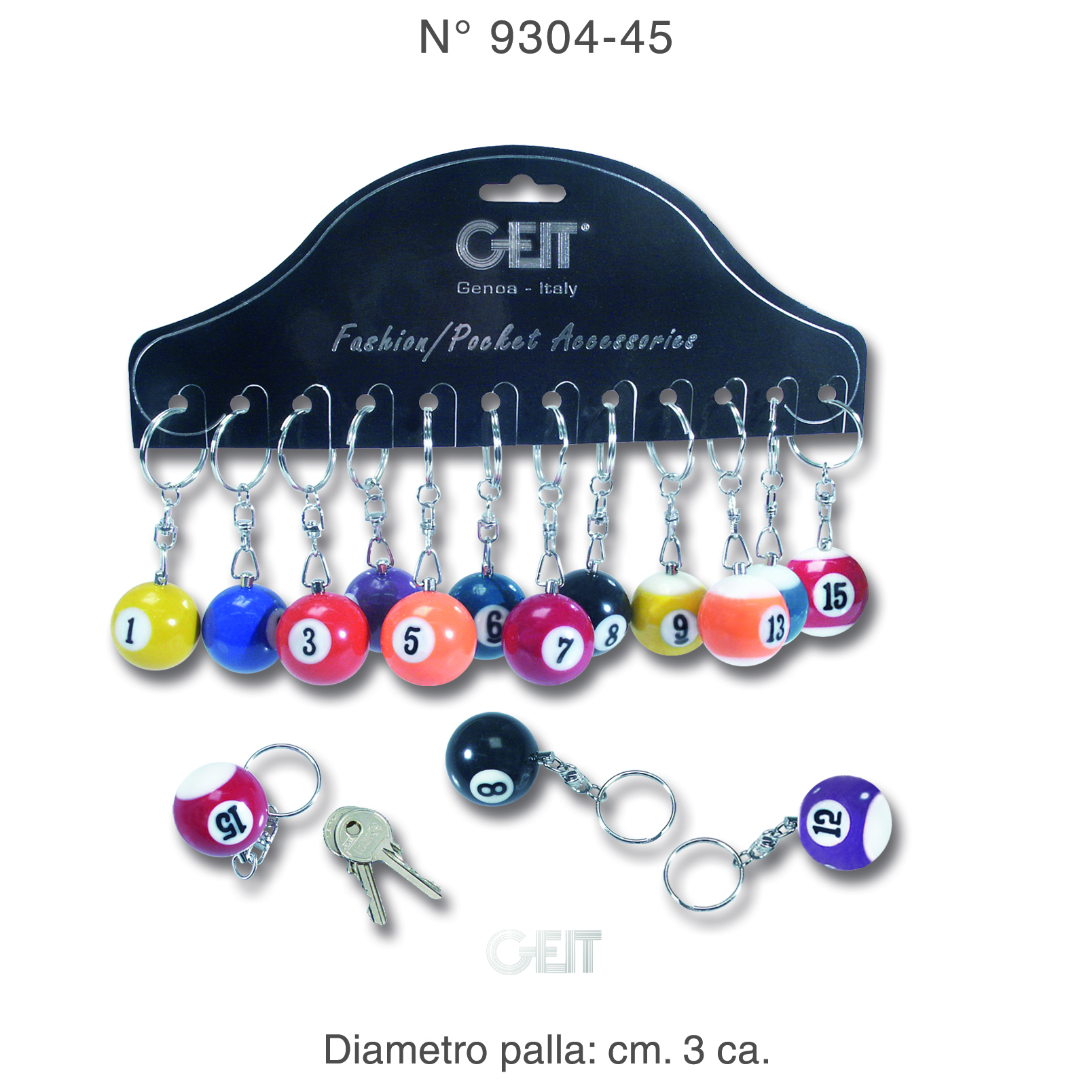 PORTACHIAVI BILIARDO 9304-45