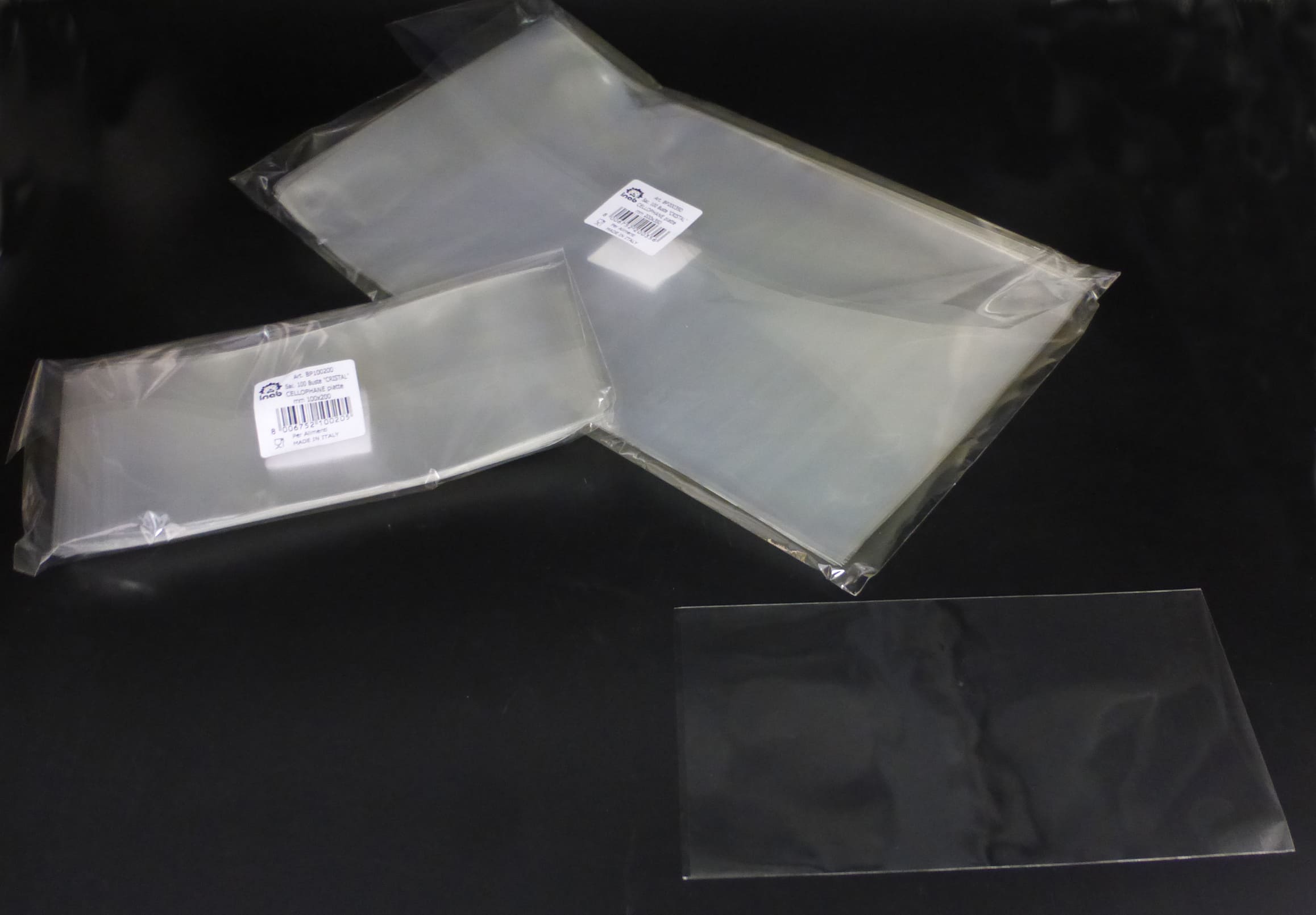 SACCHETTO BUSTE CRISTAL 80X100 100PZ BP80100