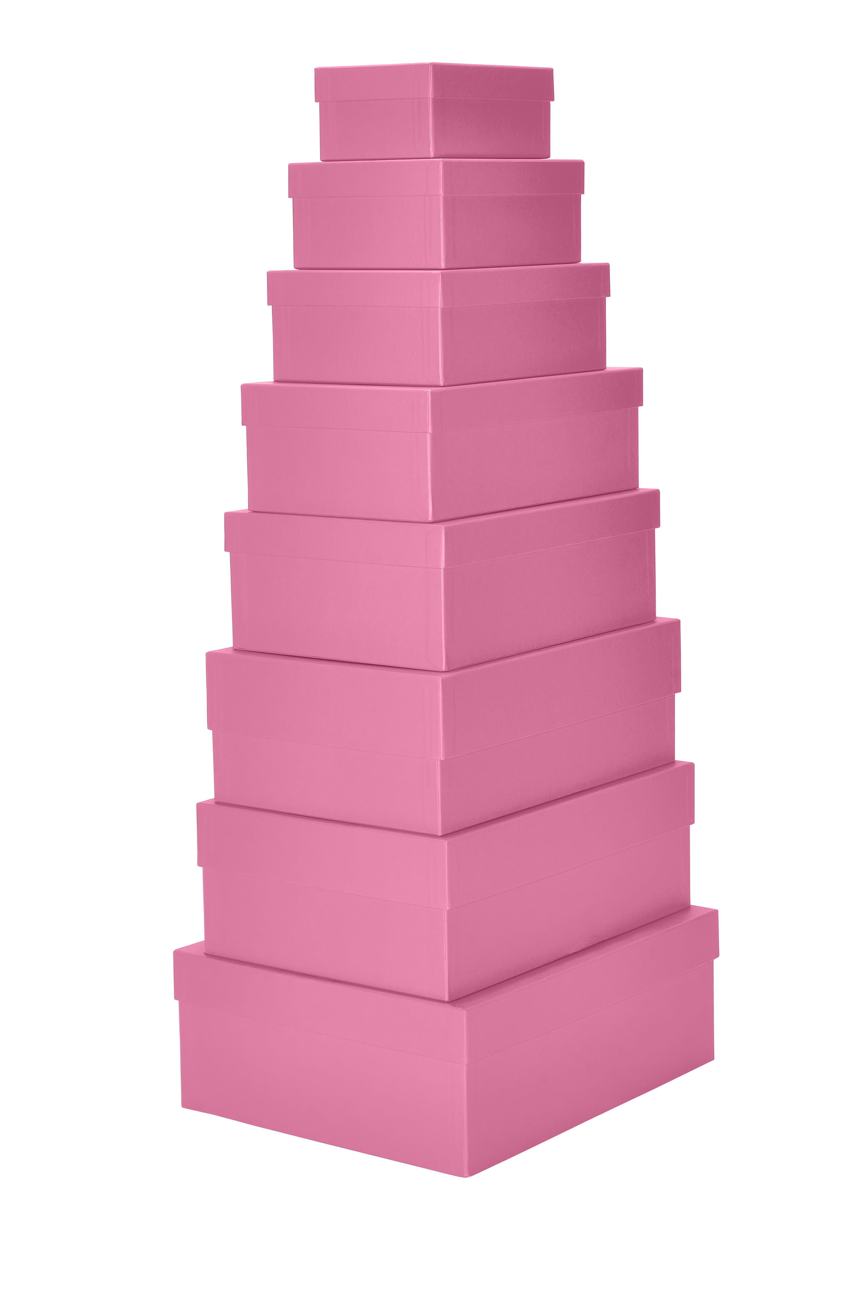 SET 8 SCATOLE PINK 90181