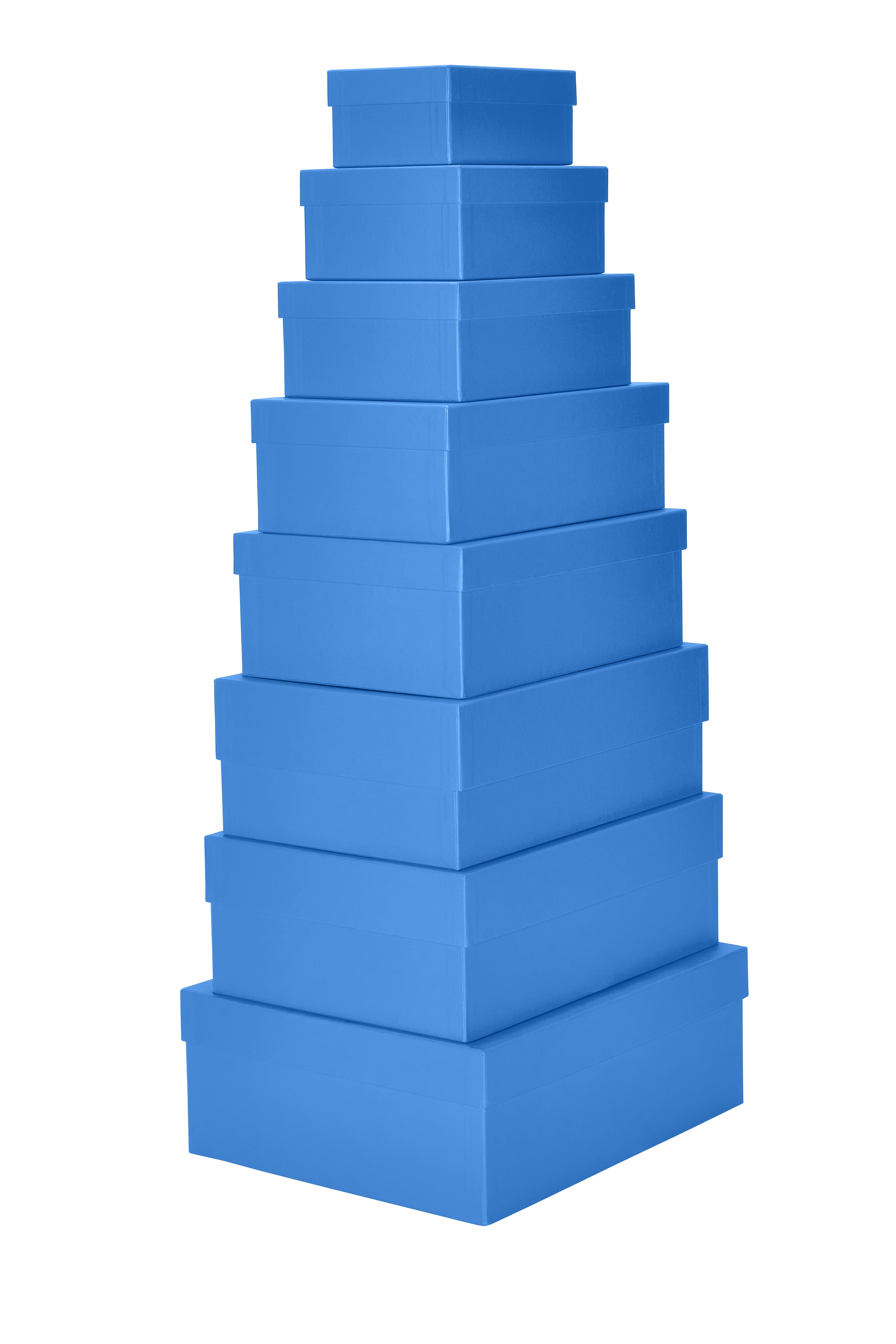 SET 8 SCATOLE BLU ELETTRICO 90189