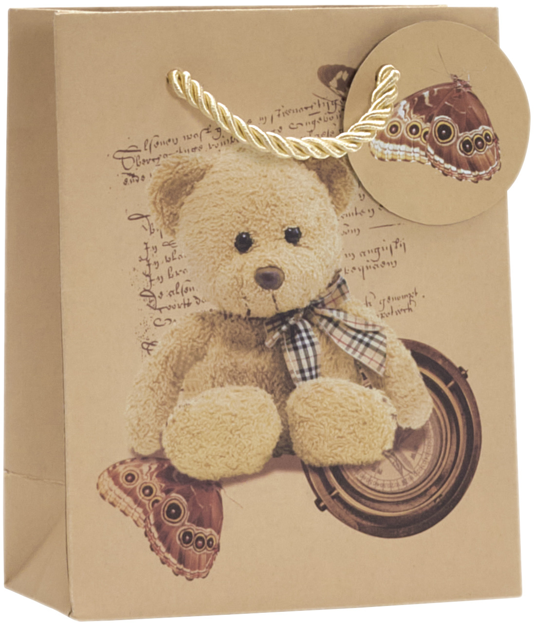 SHOPPER SAND KRAFT EXTRA SMALL 11.5X6X14.5 80112-0099