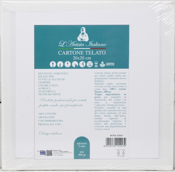 CARTONE TELATO 20X20 82824