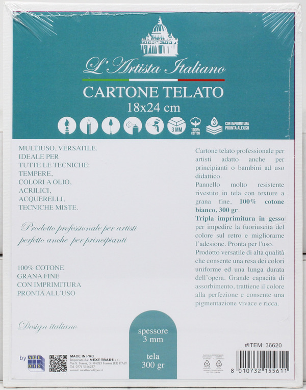 CARTONE TELATO 18X24 36620