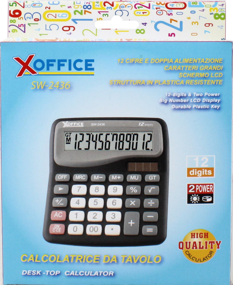 CALCOLATRICE SW-2436 72391