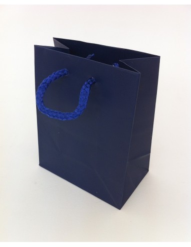 BUSTE SHOPPER CARTA 12X15X7 BLU 12PZ UY510HRR03XBL
