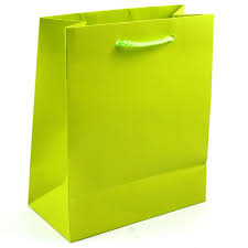 BUSTE SHOPPER CARTA 16X19X8 VERDE MELA 12PZ UY510HRR00NVM