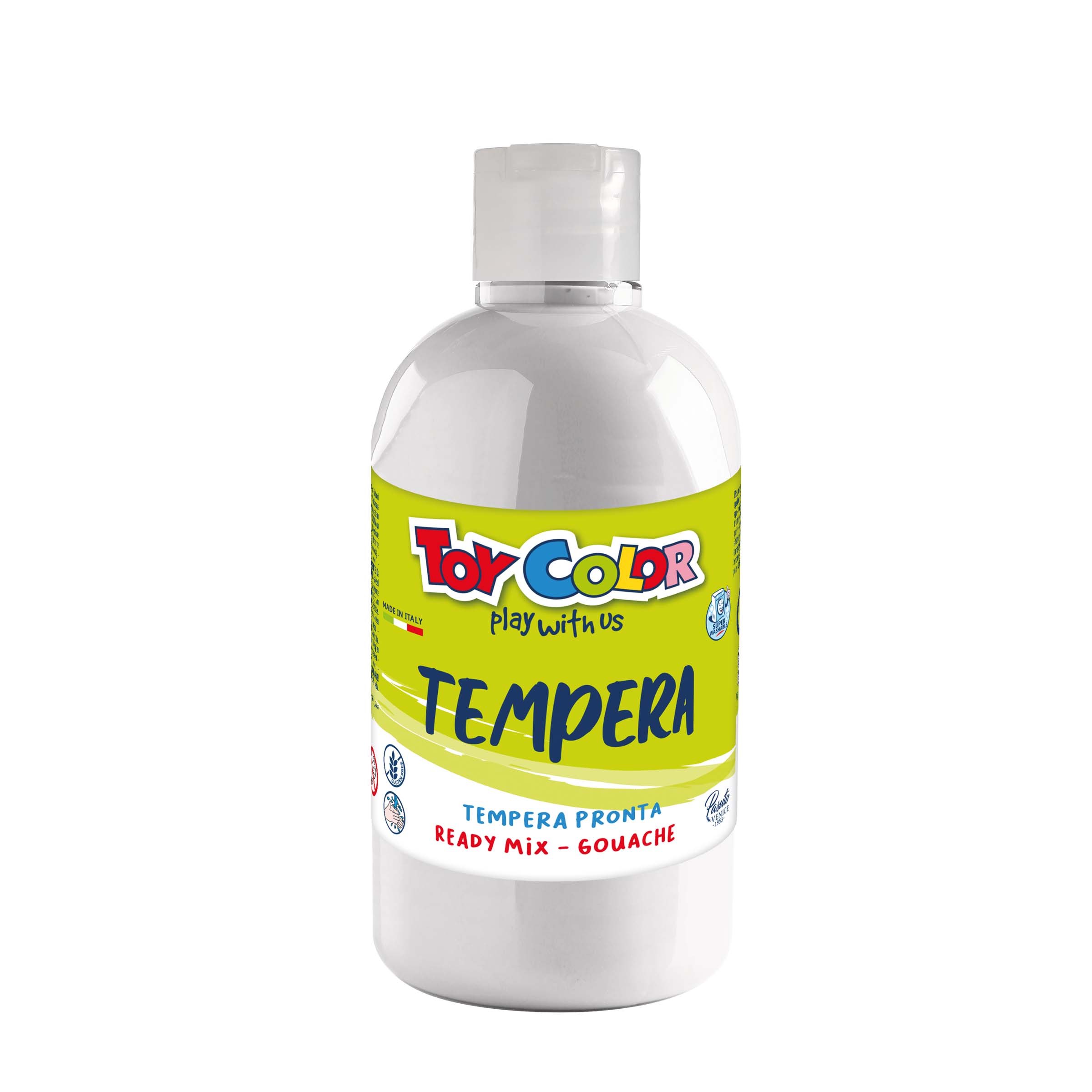 FLACONE TEMPERA 500ML BIANCO 0551.601.TOY