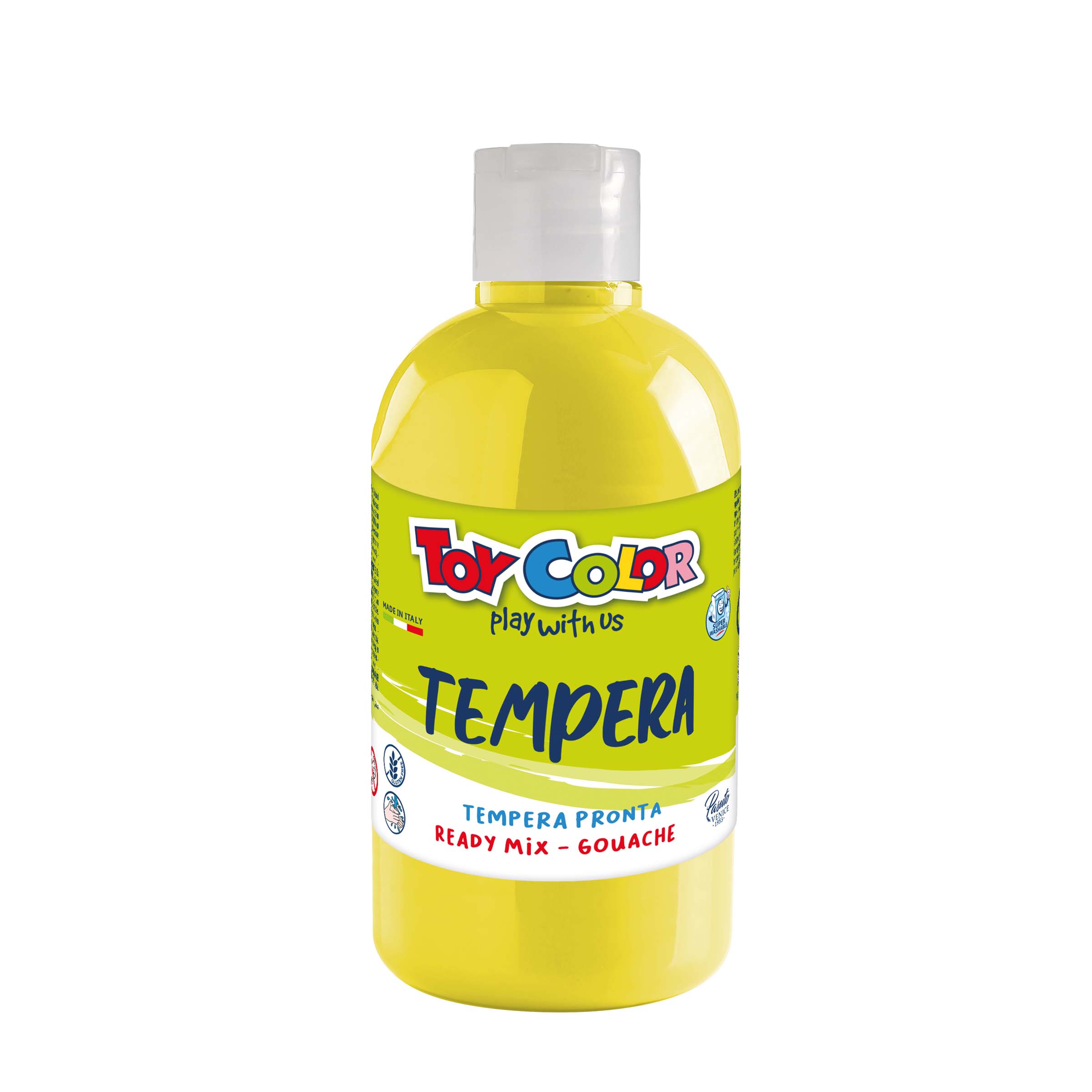 FLACONE TEMPERA 500ML GIALLO 0551.603.TOY