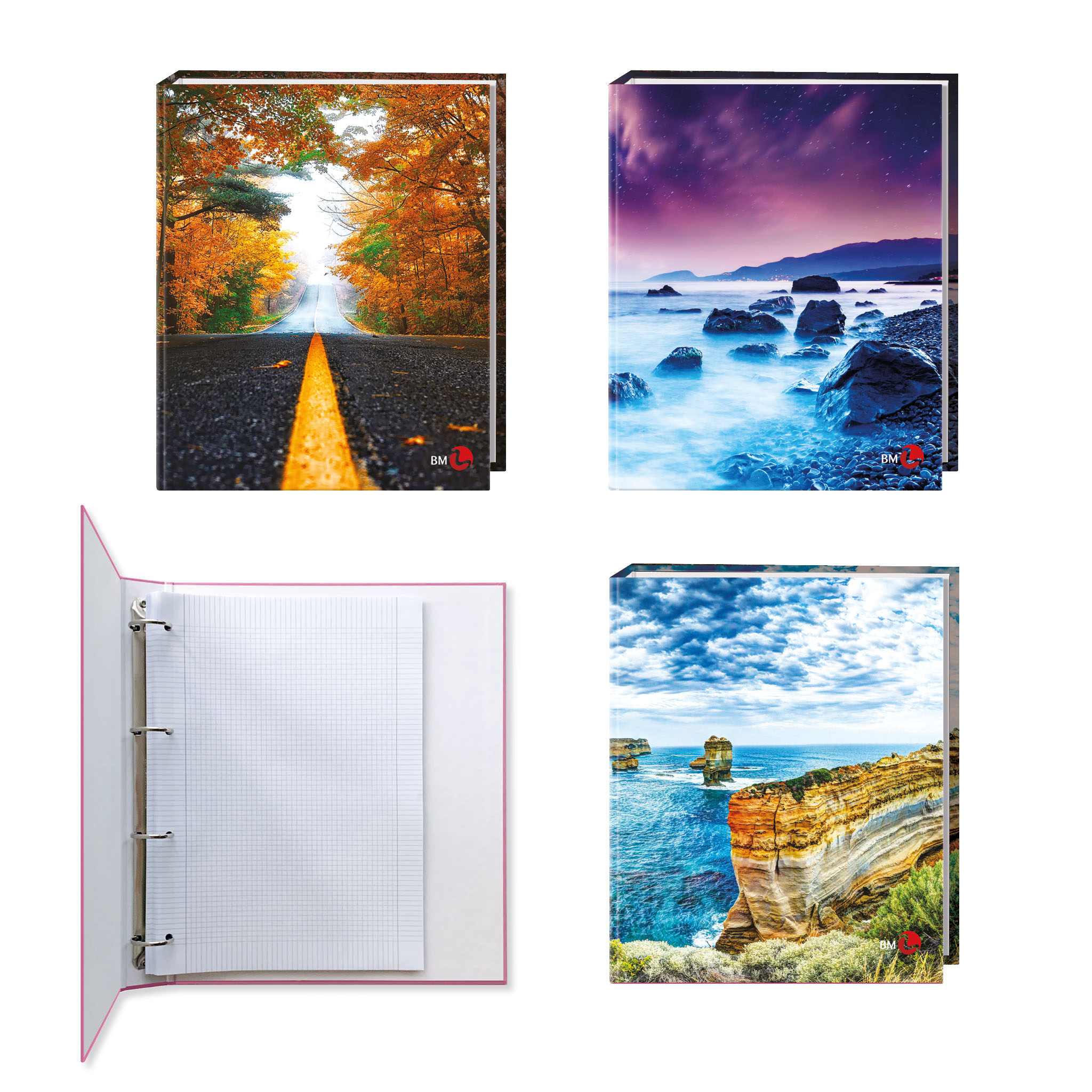 CARTELLA 4 ANELLI DIAM 30 LANDSCAPE 0122710