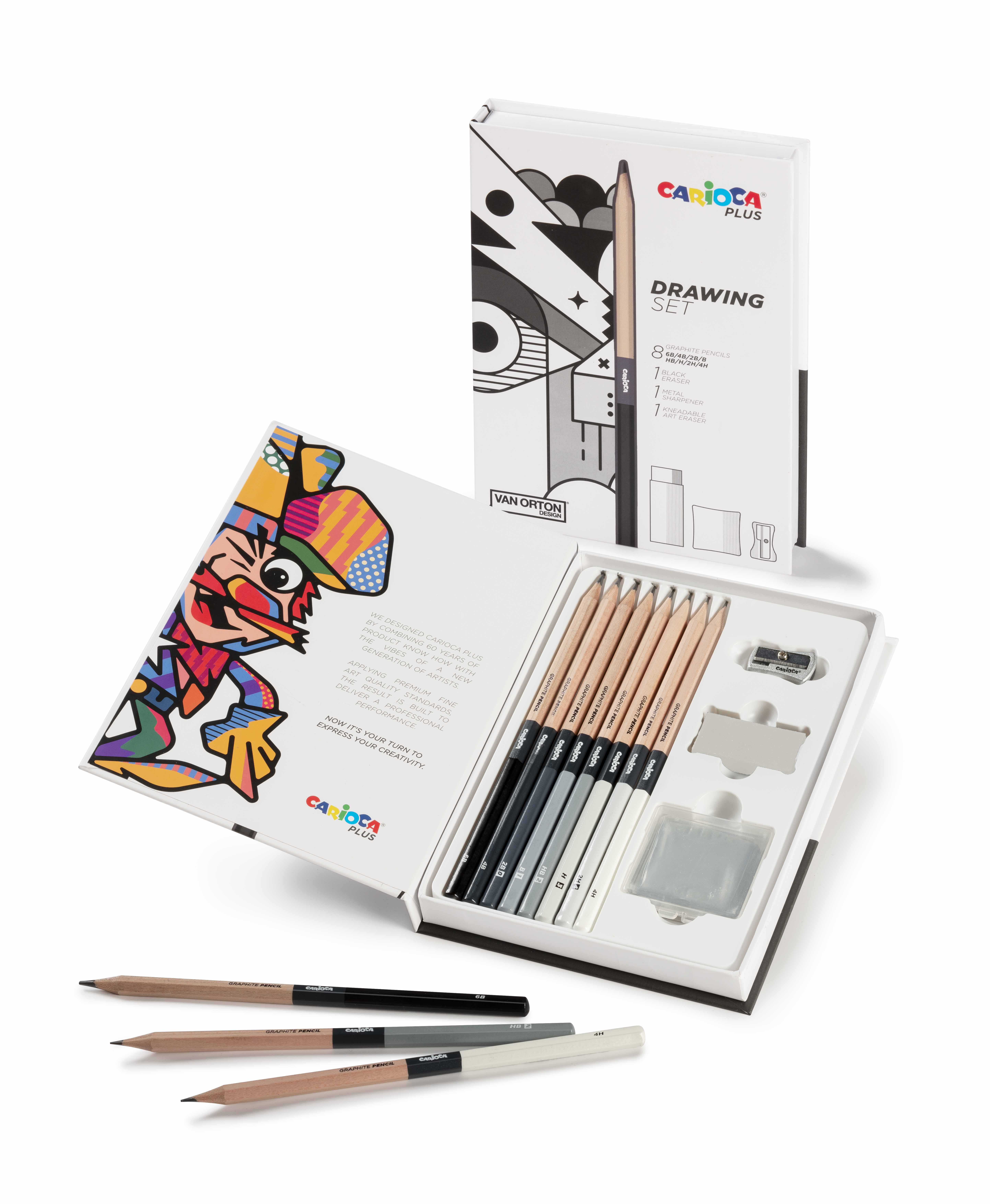 CARIOCA PLUS DRAWING SET 45230