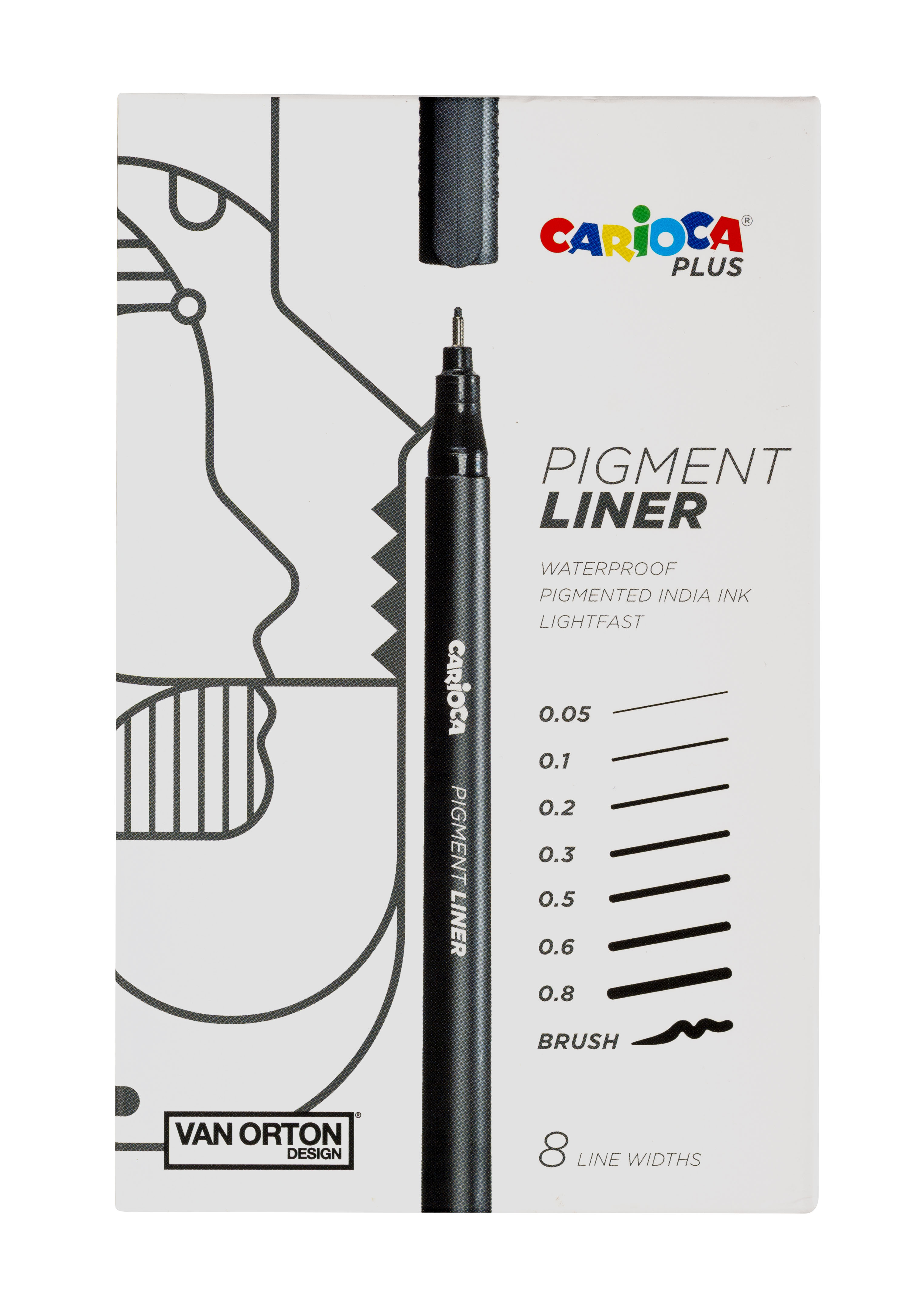 CARIOCA PLUS PIGMENT LINER 45250