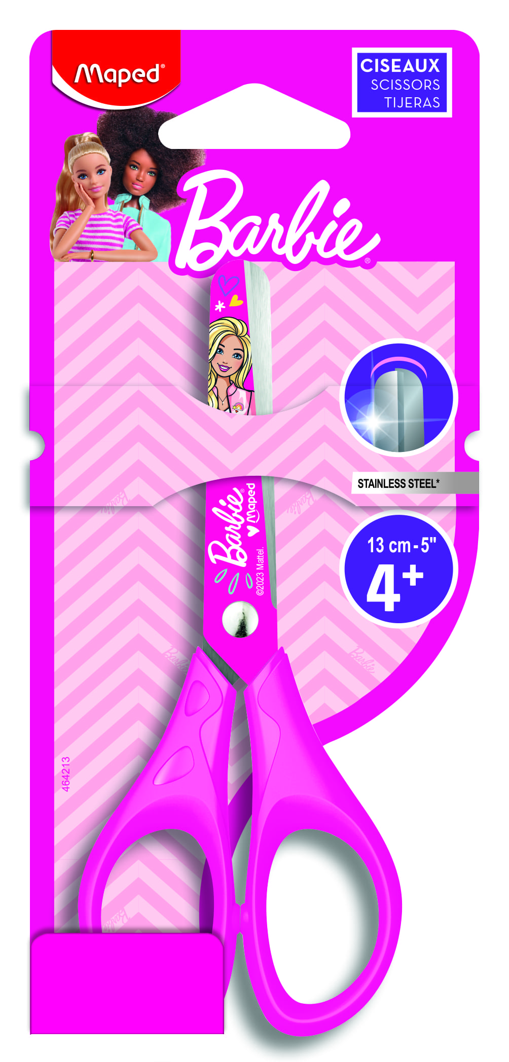 MAPED BARBIE FORBICI 12CM 464213