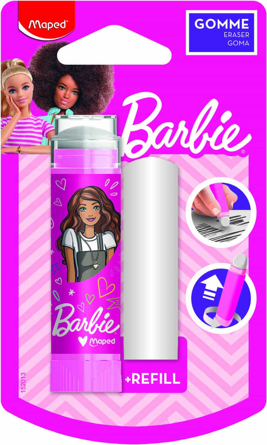 MAPED BARBIE GOMMA STICK 152013