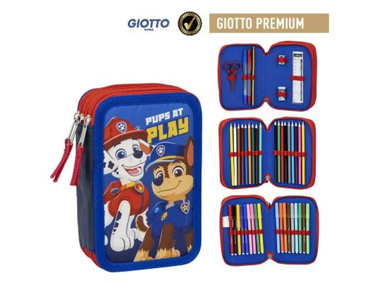 ASTUCCIO 3 ZIP CON ACCESSORI PAW PATROL 2700001294